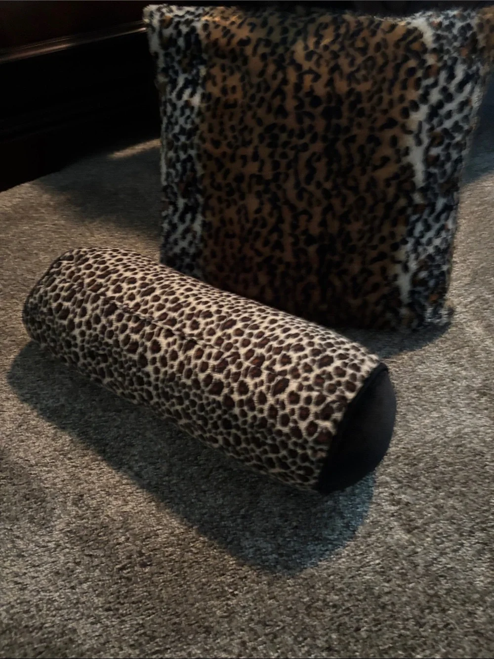 Leopard matching pillows